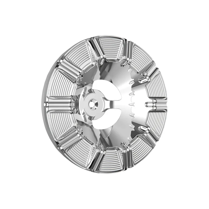 Arlen Ness Luftfilter Abdeckung Velocity 65°/90° 10 Gauge chrom Sonderaktion