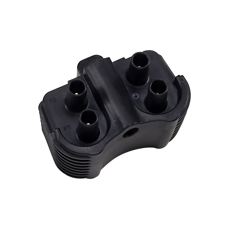 Zertifiziert Drag Specialties Zündspule Schwarz 3.0 Ohms/Dual f. Harley 2017