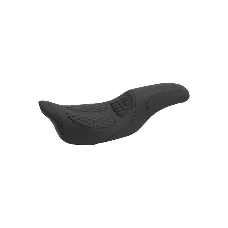 Mustang Sitzbank Perewitz Diamond Fastback f. Harley Touring 08–25 Markenprodukt