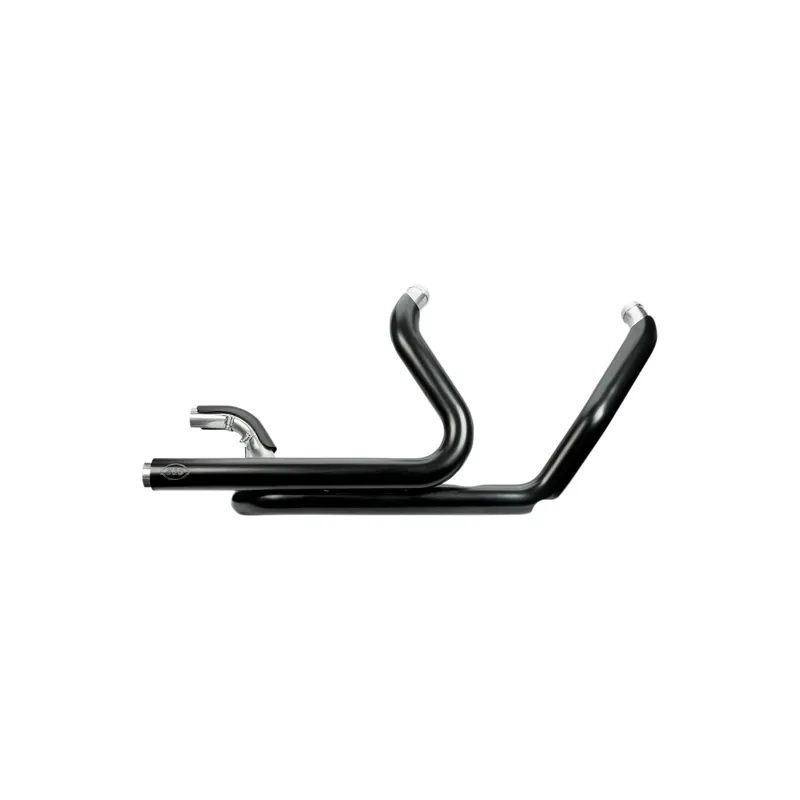 Schnäppchen S&S Power Tune Dual Krümmer f. Harley Touring 17-23 ceramic schwarz