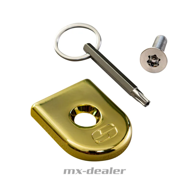 Saisonangebot Saddlemen Sicherheitsschraube Sitzbank für Harley Davidson HD Gold