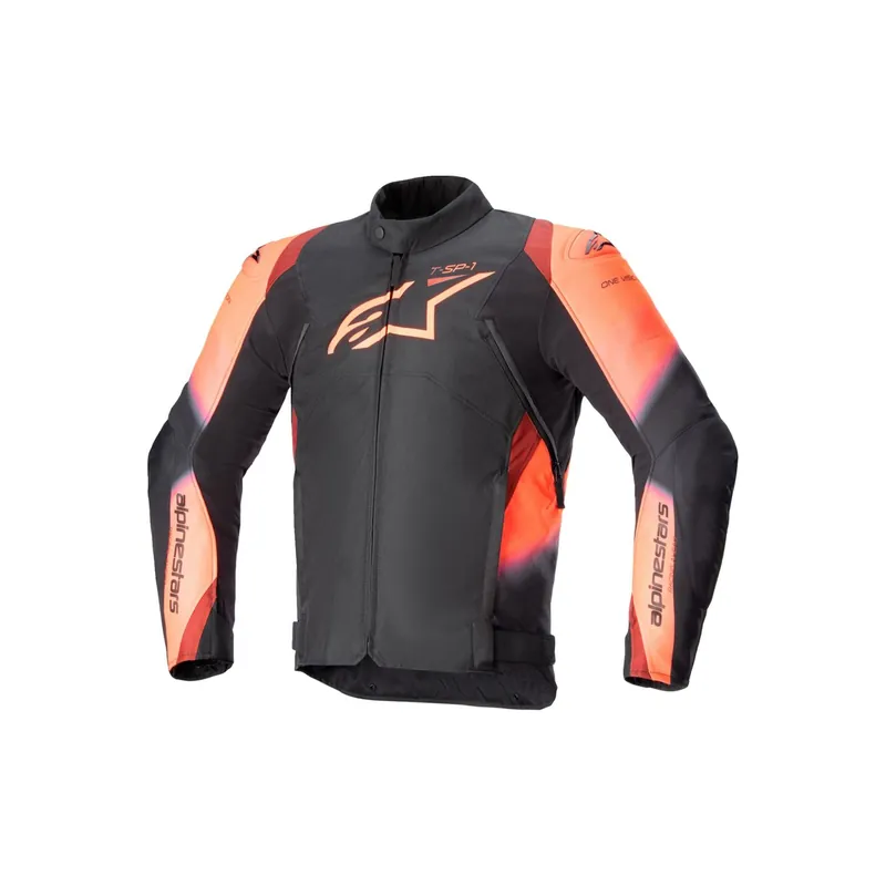 Jacke T-SP-1 V2 BLACK/RED 4X Geprüft
