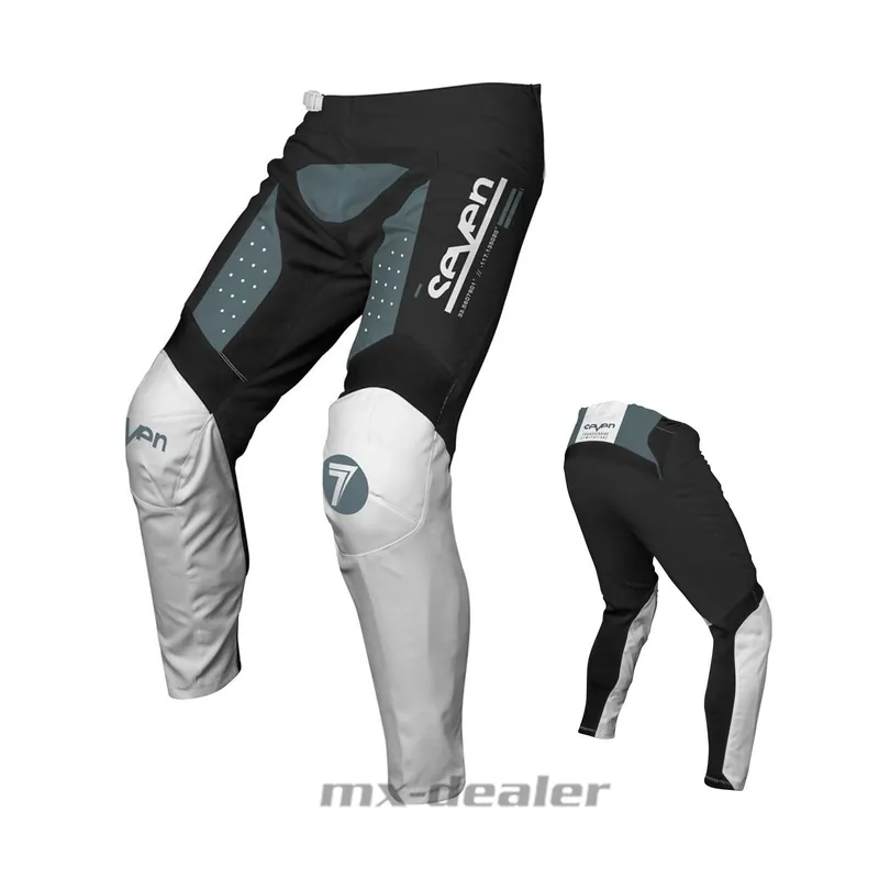 Beliebt Seven MX VOX Aperture Grau Schwarz 2024 Motocross Enduro Cross Hose Crosshose