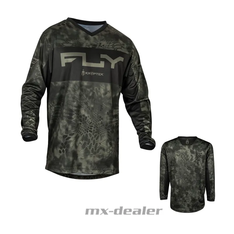 Angebot Fly Racing MX F-16 Kryptek Motocross Jersey Enduro Cross Quad Supermoto