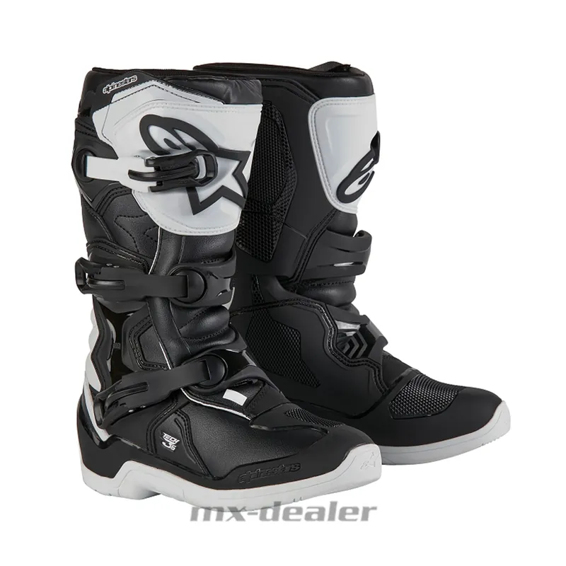 Alpinestars Kinder Tech 3S Youth Jugend Motocross Stiefel Weiß Schwarz Knallerangebot