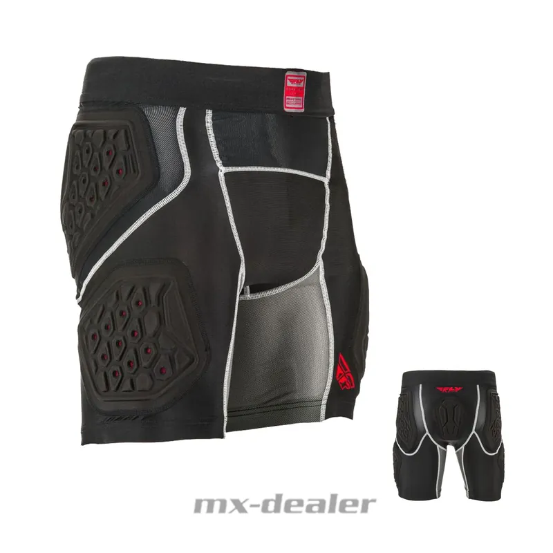 FLY Racing Short Compression BARRICADE Protektoren Hose Enduro MTB MX Motocross M Ausverkauf