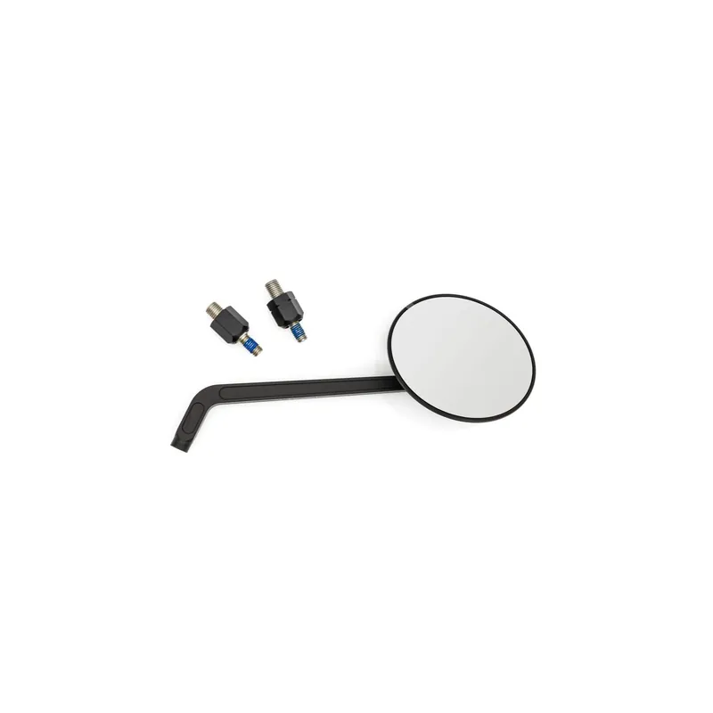 Geprüft DAYTONA "D-MIRROR-21" Aluminium Seitenspiegel rund rechts schwarz
