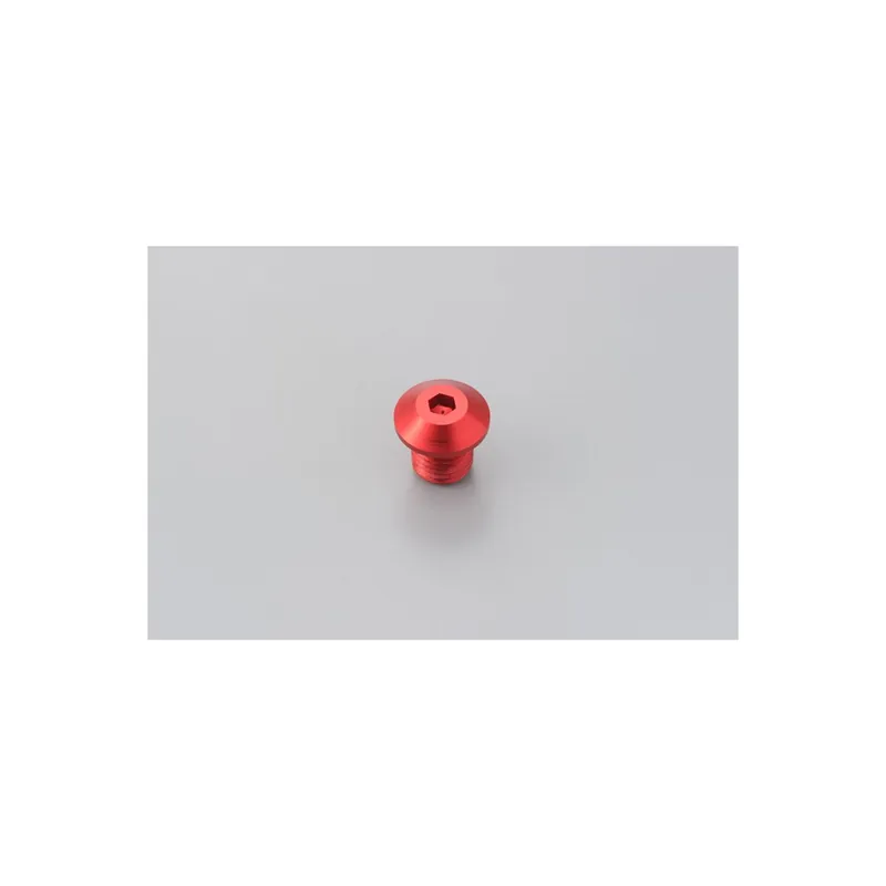 Sofort Bestellen DAYTONA Abdeckschraube Alu CNC rot eloxiert f. Spiegelgewinde M10 x P1.25 Rechtsgewinde