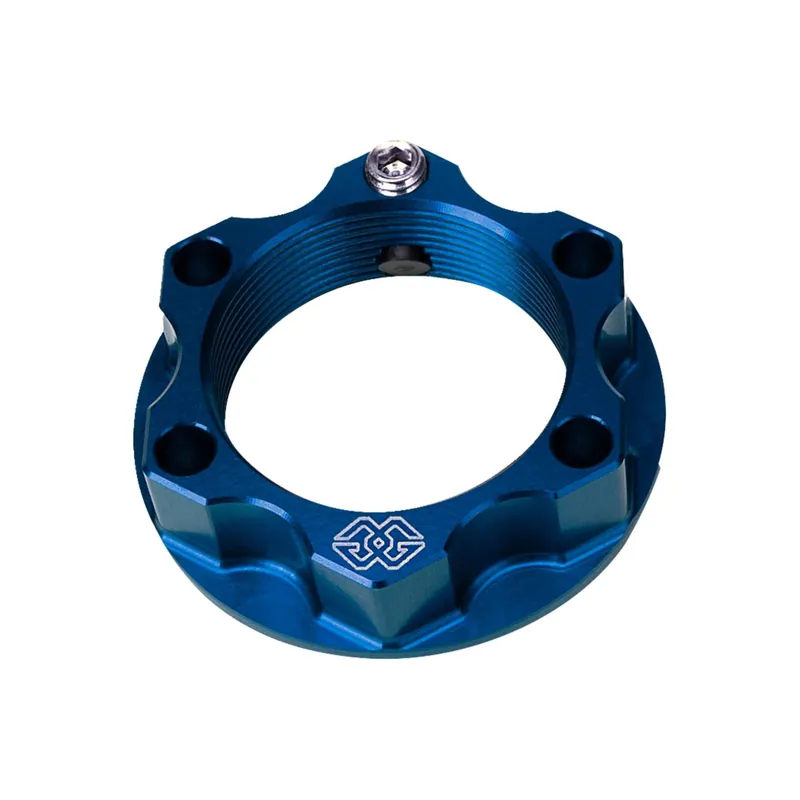 Meistverkauft GILLES TOOLING Sicherheitsmutter ACMA aluminium M28X1,0 KIT blau