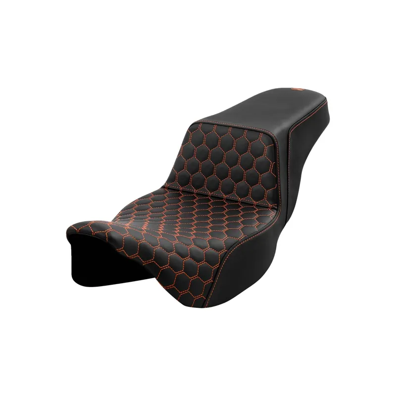 Saddlemen Sitzbank Step Up Orange ER Honey f. Harley Touring Modelle 08-23 Online Kaufen