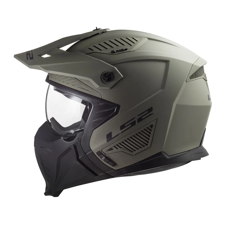 Preiswert Motorradhelm Jethelm LS2 OF606 Drifter Sand Matt Helm Roller Trial Motorrad XL (61-62cm)