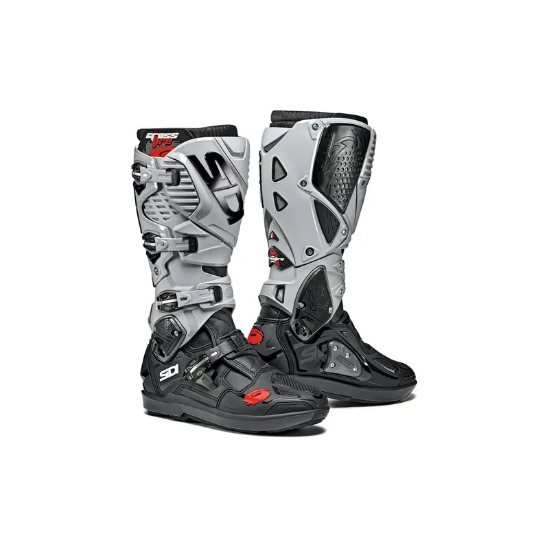 Garantierte Lieferung SIDI Crossfire 3 SRS Motocross MX Stiefel Crossstiefel Schwarz Grau Enduro 43