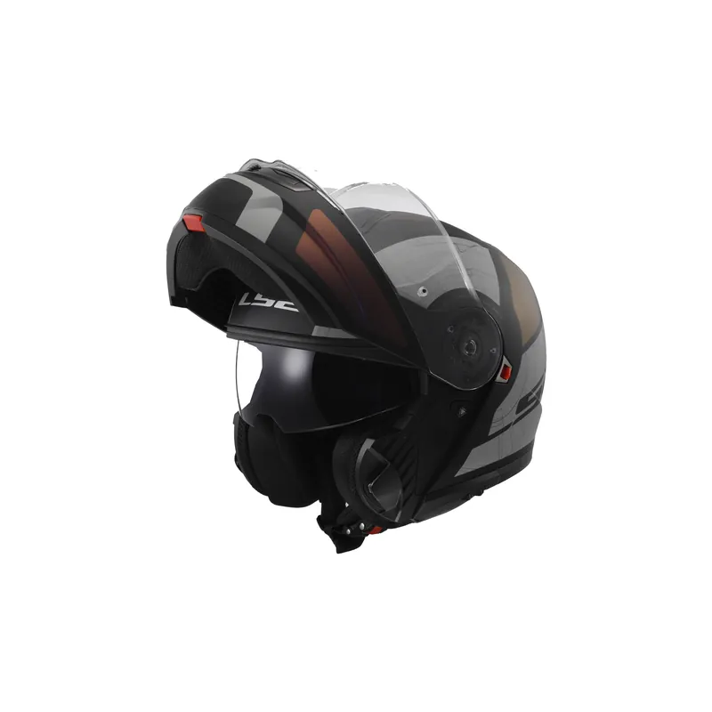 LS2 Strobe II Orion Matt Schwarz Purple Blau Klapphelm Modular FF908 Motorrad Helm Tourenhelm L (59-60cm) Neu Im Sortiment