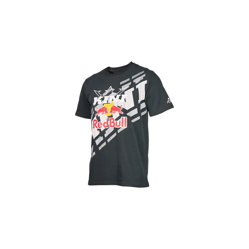 Versand Am Gleichen Tag Kini Red Bull T Shirt ST Tee Schwarz Anthracite Motocross MX Enduro MTB M