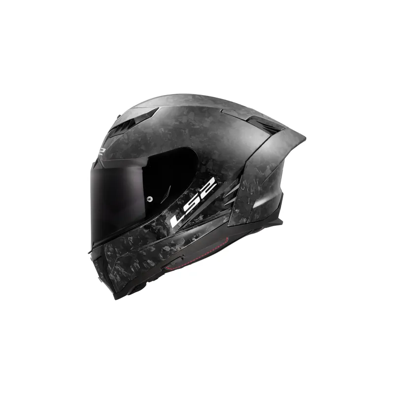 Meistverkauft LS2 Integralhelm Dragon Forged Carbon Glanz Motorrad Helm FF807 + dunkles Visier L (59-60cm)