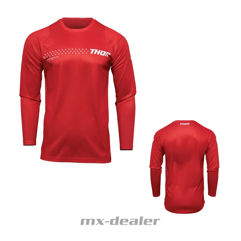 Aktuell Thor Sector Minimal Rot Cross Jersey Trikot Motocross Enduro MX DH MTB L