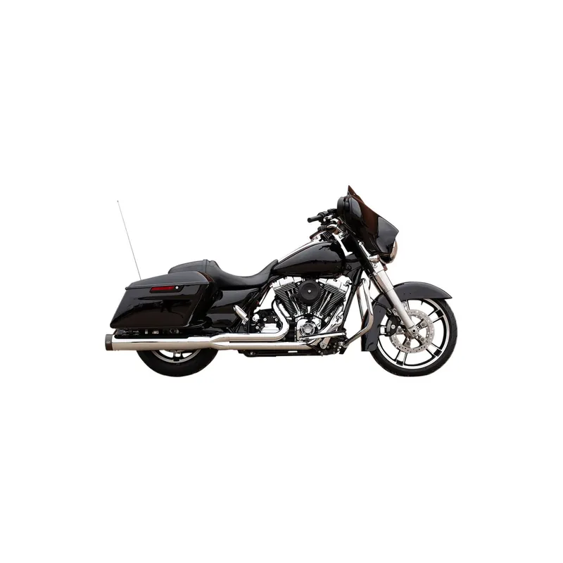 Neuheit S&S Sidewinder Komplettanlage f. Harley Touring 95-09 chrom