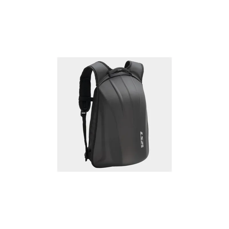 Schnäppchen LS2 Motorrad Rucksack Hartschale Shield 25 Liter Racing Schwarz