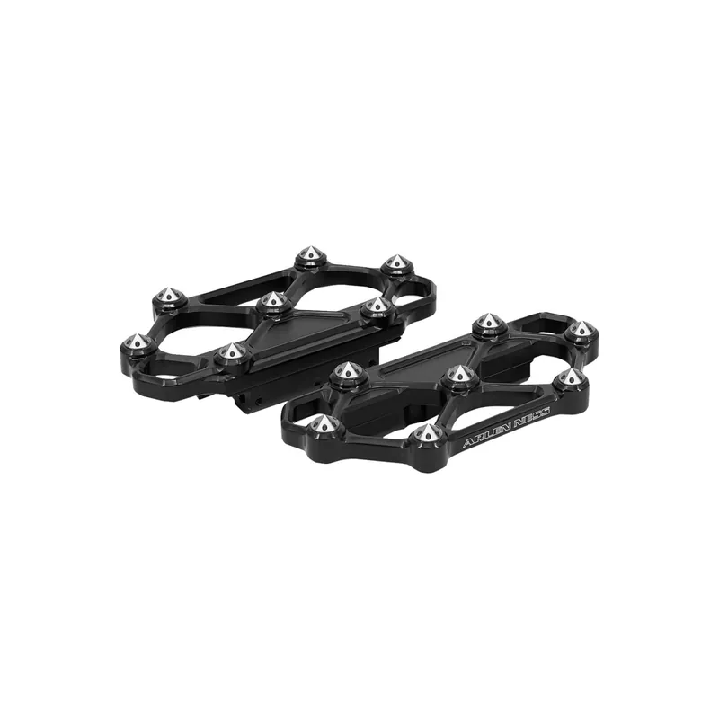 Arlen Ness Diamond Trittbretter schwarz Sozius f. Harley Modelle Nur Heute
