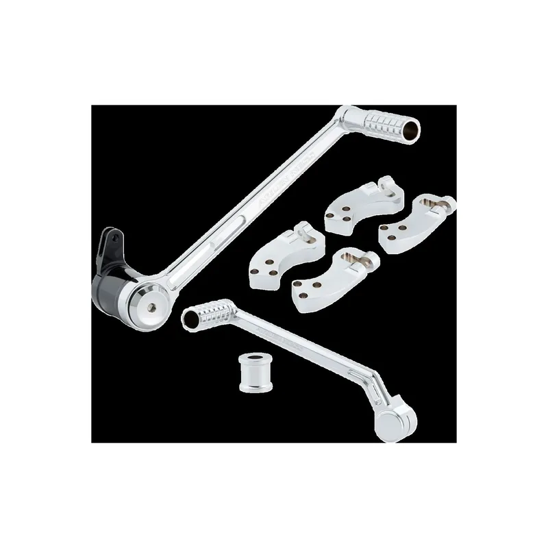 Top-Seller Arlen Ness Fußrastenanlage verlängert chrom Solo f. Harley Touring 00–24