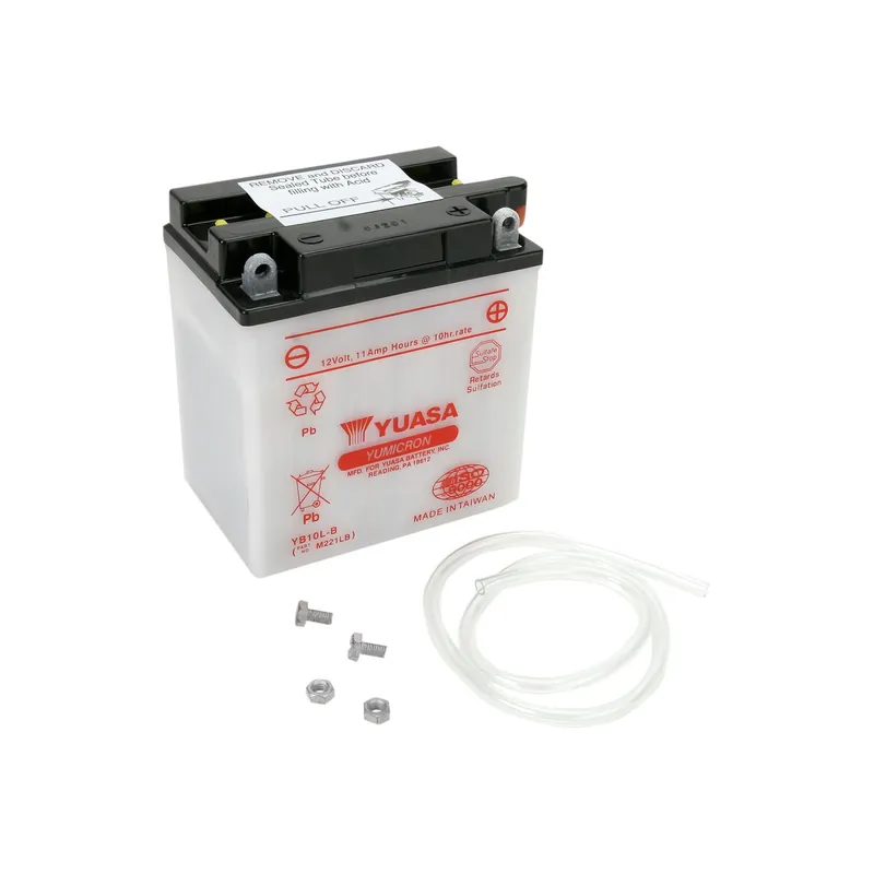 Yuasa Motorradbatterie Yumicron 12V YB10L-B 11AH 120A Blei-Säure trocken Sonderaktion