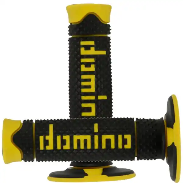 Wochenendangebot Domino Griffgummi Motocross / Enduro Lenker SOFT schwarz / gelb