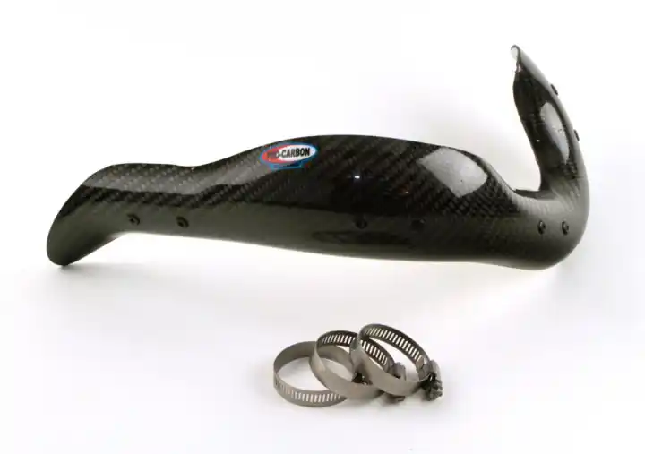...alt... Carbon Krümmerschutz KTM SXF 350 Husqvarna FC/FX 350 19-22 Sale