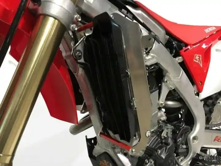 ...alt...AXP Kühlerschutz Honda CRF250R 18-19 - rot Top-Angebot
