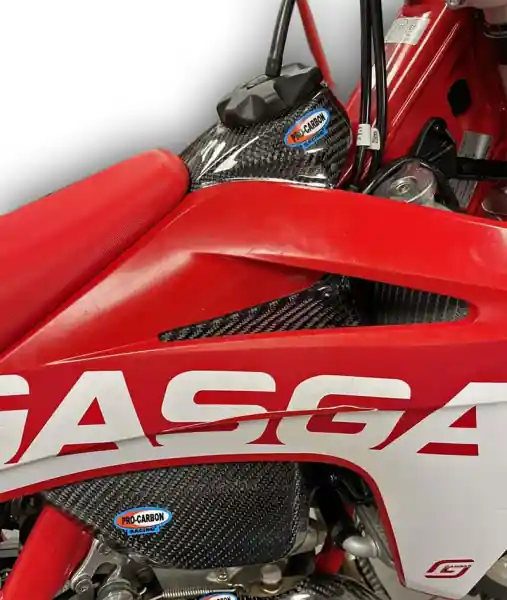Expressversand Carbon Tank Cover Full Set GASGAS EC 250/300, EC 250/350/450F 21-23
