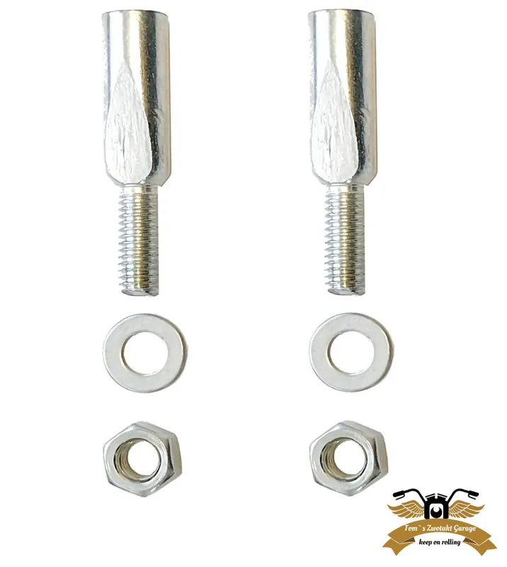 Saisonangebot 2 x Pedalkeil 8,9 mm Spannkeil Sicherungsbolzen Tretkurbelkeil Ciao