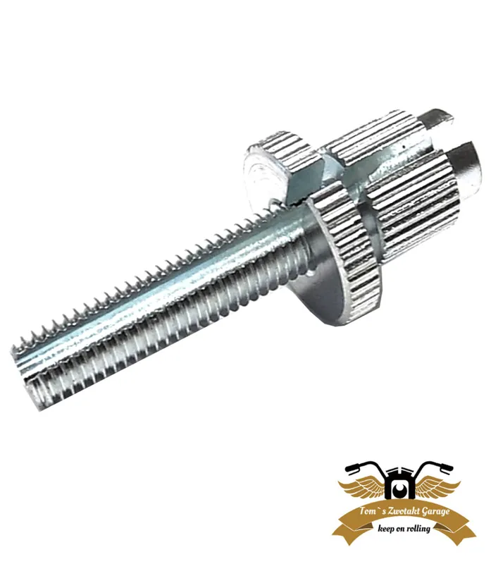 Einstellschraube Aluminium M7 geschlitzt M7x30mm Rändelschraube Bowdenzug Sofort Bestellen