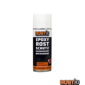 Epoxy Rostschutz Spray von Rostio weiß-grau 400ml Versand Am Gleichen Tag
