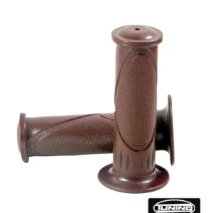 Sonderangebot Ciao Lenkergriffe PVC braun dunkelbraun Retro Klassik Tuning 22 / 24 mm - 115 mm