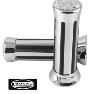 Lenkergriffe Chrom Chopper 22/25mm 137mm -Tuning- Neuheit