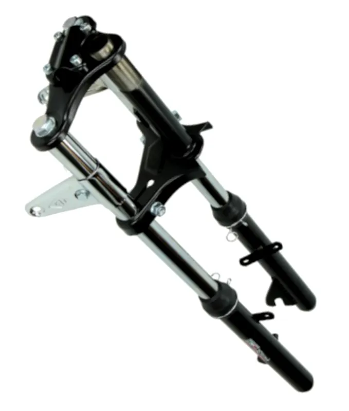 Beliebt Teleskopgabel Gabel Telegabel chrom / schwarz Vespa SI -EBR-
