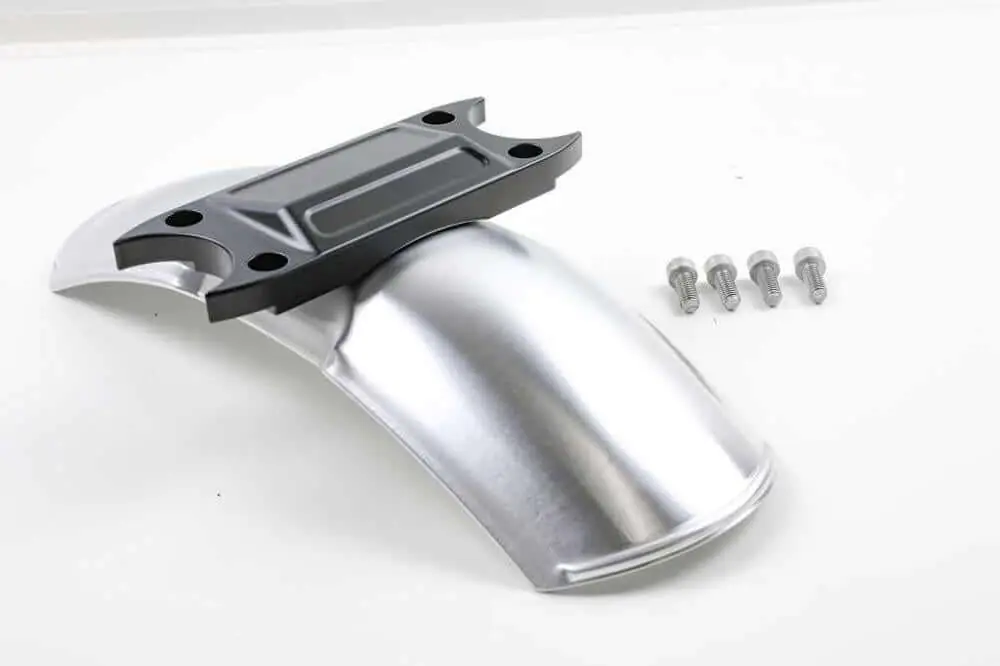 BMW R65 R80 R100 Monolever Gabelstabi-Schutzblech Kit CNC gefräst Mega-Angebot