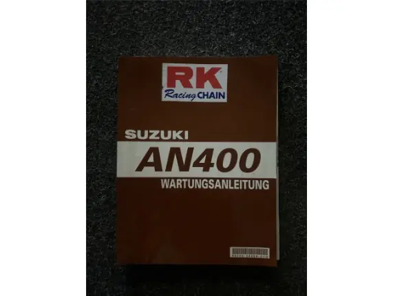 Suzuki Wartungsanleitung AN400 2003 Garantierte Lieferung