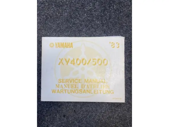 Yamaha Wartungsanleitung XV400/500 Kracherpreis