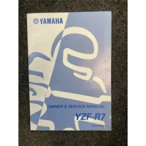 Owners Service Manual YZF-R7 Jetzt Bestellen