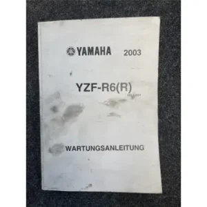Must-Have Yamaha Wartungsanleitung YZF-R6 2003